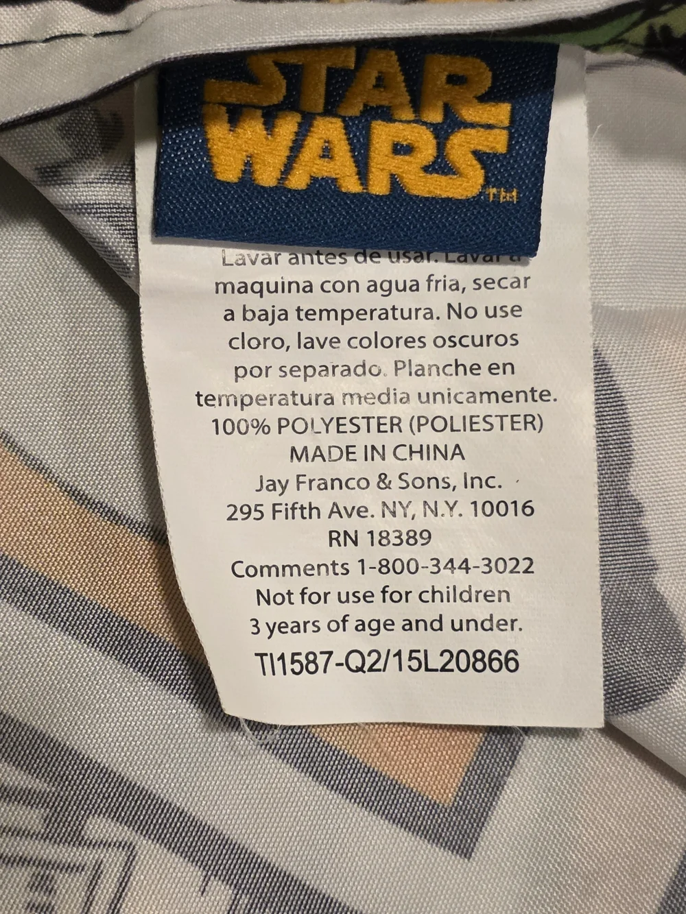 Vtg Official Star Wars Set of Bed and Fitted Sheets + 2 Pillow Cases Full Size